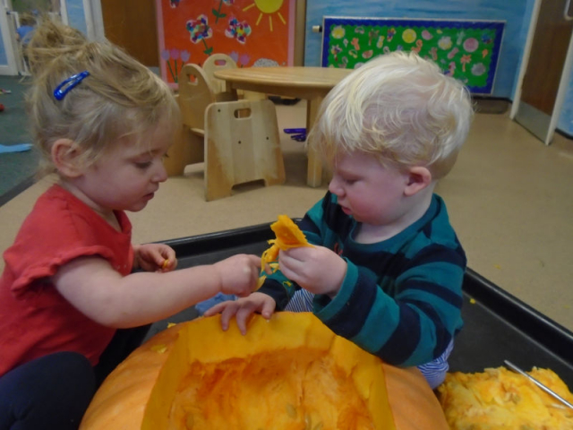 Halloween antics at Parklands Day Nursery