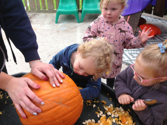 Halloween antics at Parklands Day Nursery