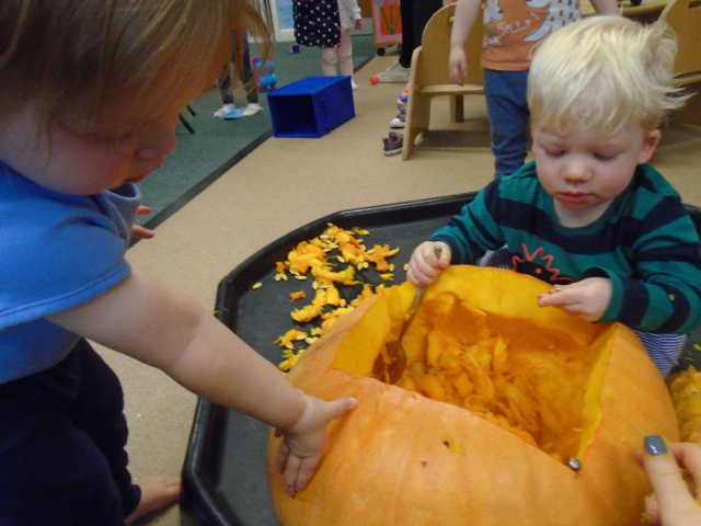 Halloween antics at Parklands Day Nursery