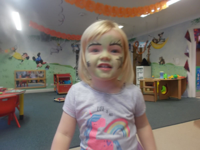 Halloween antics at Parklands Day Nursery