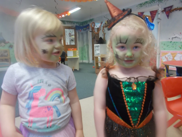 Halloween antics at Parklands Day Nursery