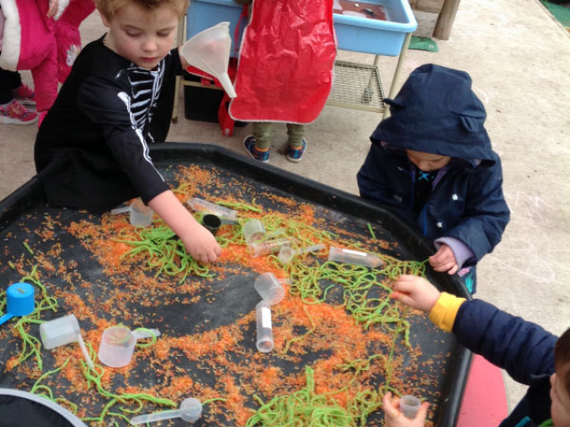 Halloween antics at Parklands Day Nursery