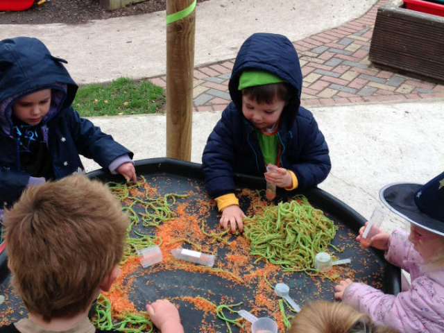 Halloween antics at Parklands Day Nursery