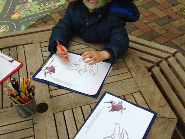 Halloween antics at Parklands Day Nursery