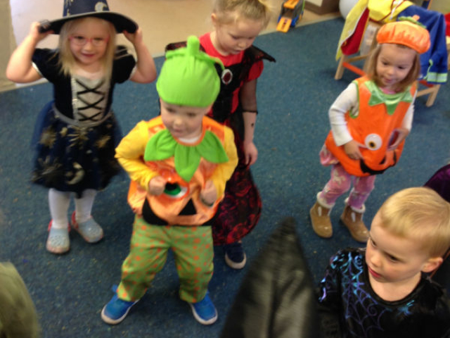 Halloween antics at Parklands Day Nursery