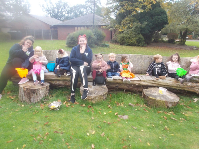 Halloween antics at Parklands Day Nursery