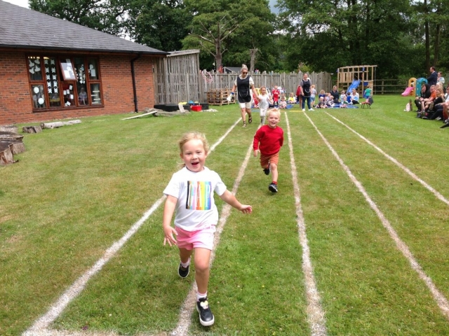 Pre-School sports day 2023 at Parklands Day Nursery