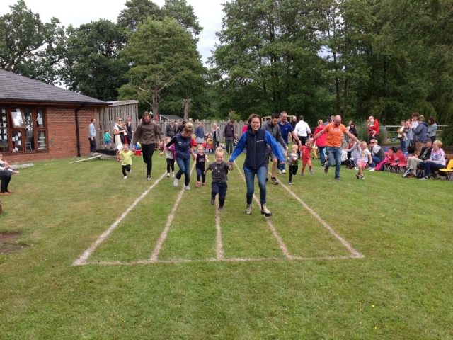 Pre-School sports day 2023 at Parklands Day Nursery