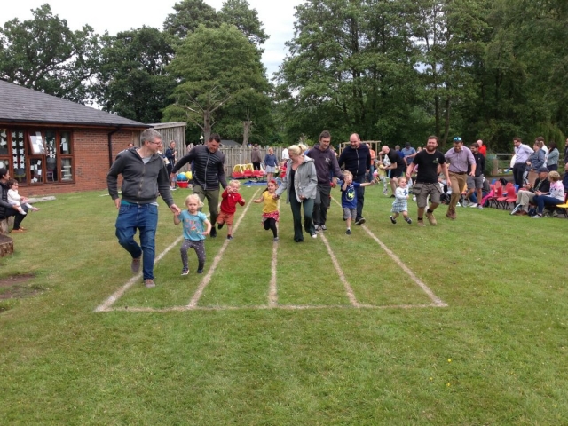 Pre-School sports day 2023 at Parklands Day Nursery