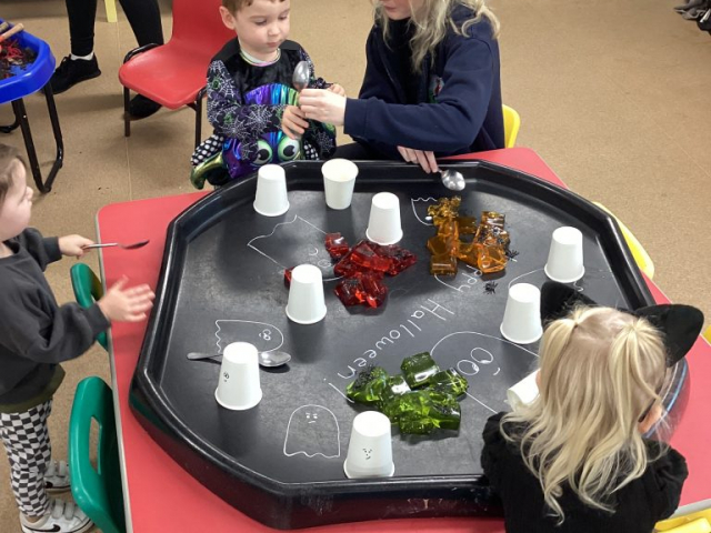 Halloween fun at Parklands Day Nursery