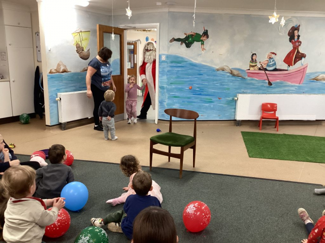 Christmas meal at Parklands Day Nursery