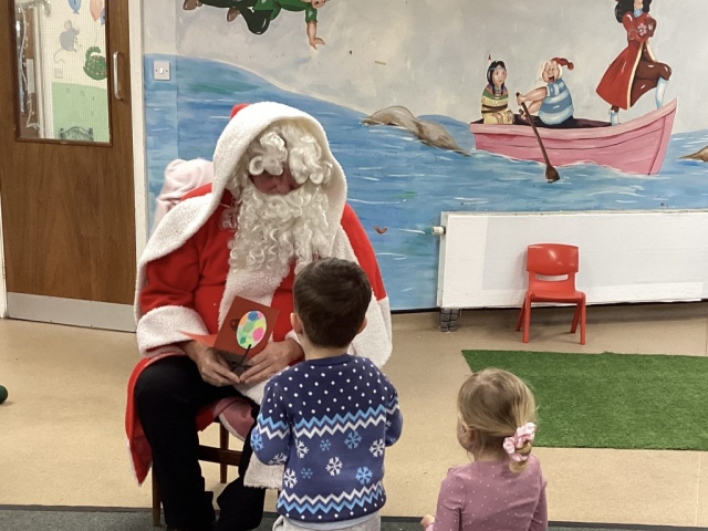 Christmas meal at Parklands Day Nursery