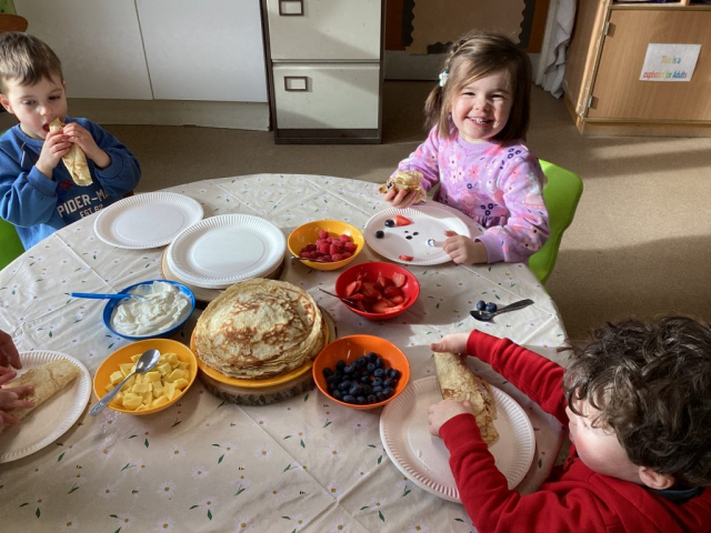 Pancake Day at Parklands