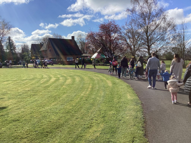 Easter Egg Hunt at Parklands